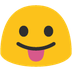 Face with Stuck-out Tongue emoji in Android Dev Preview 2