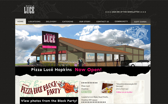 Restaurant image in Showcase of Appetizing Restaurant Websites