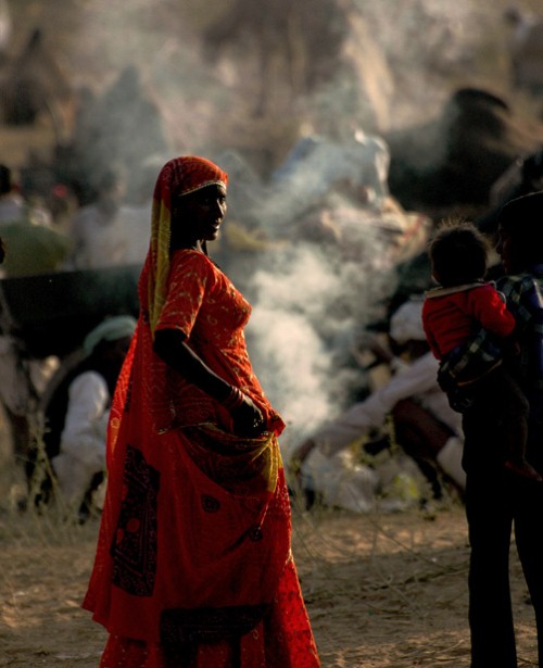 damsel at Pushkar