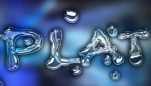 water effect photoshop