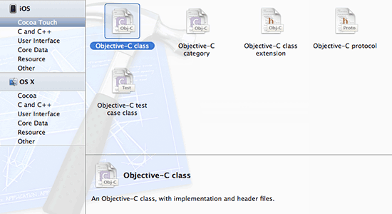 New Objective-C Class