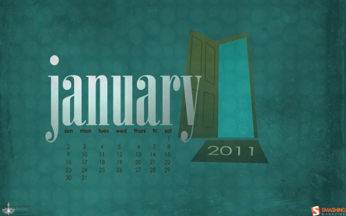 Smashing Wallpaper - January 2011