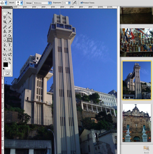 iPhoto to Photoshop Screenshot