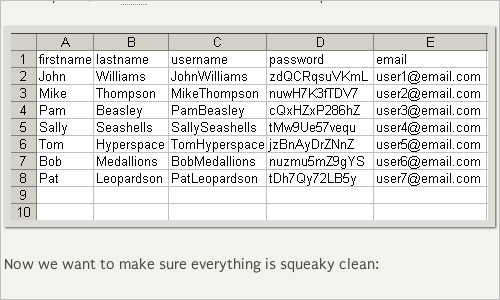 Importing WordPress Users via CSV Files