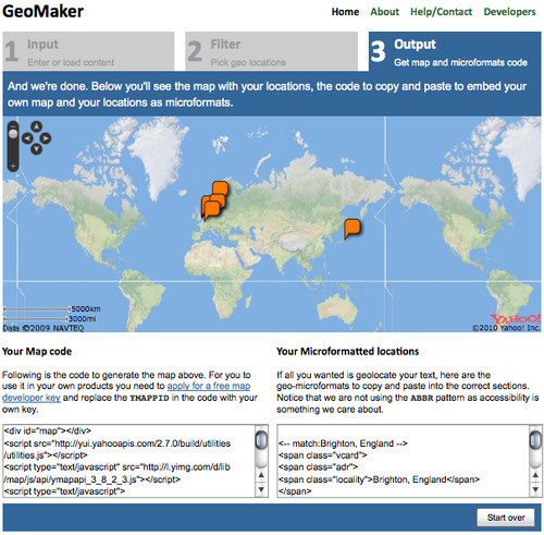 Geomaker in action