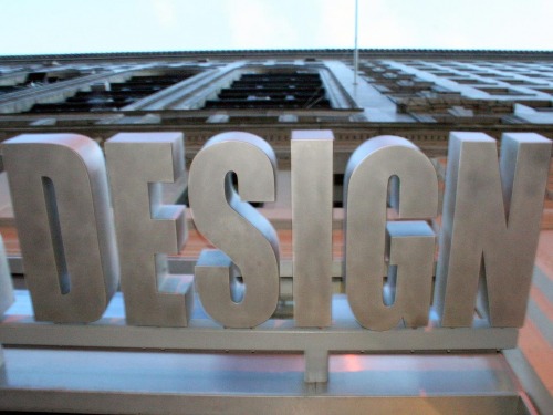 Wayfinding and Typographic Signs - design