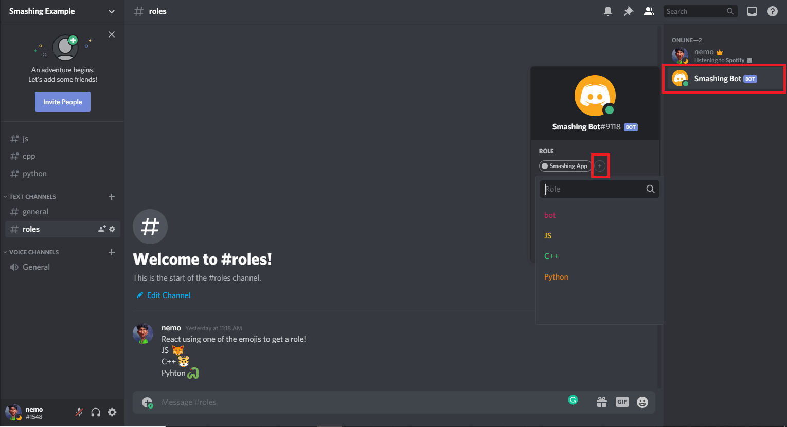 Discord Bots & Servers