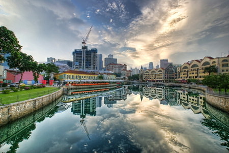 HDR Photos - Clark Quay Reflected