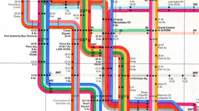 Transportation map design