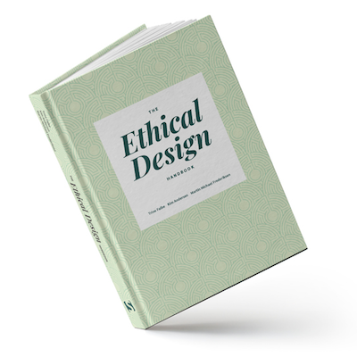 The cover of the upcoming Smashing Book named “Ethical Design Handbook”