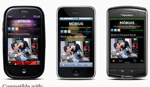 Möbius - Mobile Friendly WordPress