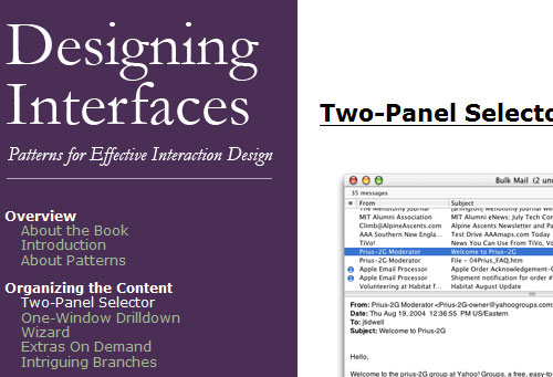 Designing Interfaces