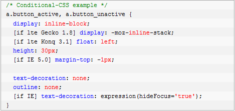 Conditional-CSS