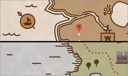 Google Treasure Maps: About the design process