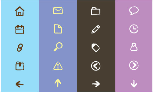 20 Free Marker-Style Icons