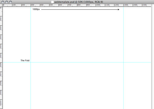 Photoshop template file