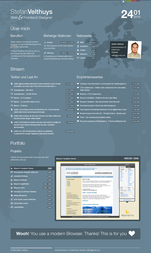 German Web Design - stefan velthuys - web & frontend-designer