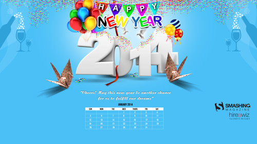 Cheers - Happy New Year 2014