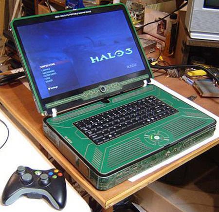 Laptop Designs - TechEBlog » PICTURE: Amazing Xbox 360 Elite Laptop