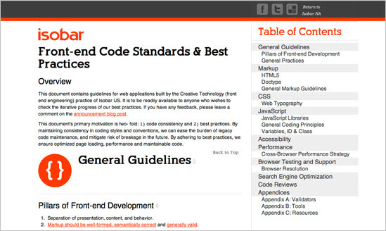 Code Standards