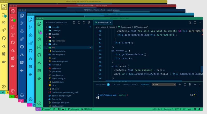 Peacock Extension: Unveiling Colorful IDE Customization!