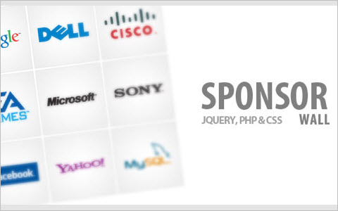 Sponsor Flip Wall With jQuery and CSS 