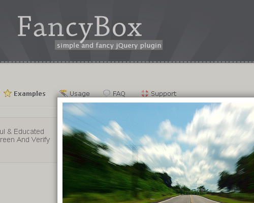 JQuery FancyBox