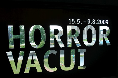 Wayfinding and Typographic Signs - horror-vacui