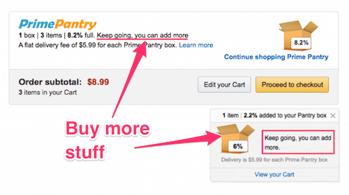 Amazon Pantry: Buy more