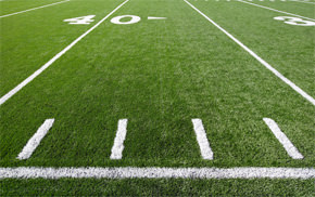 American football gridiron