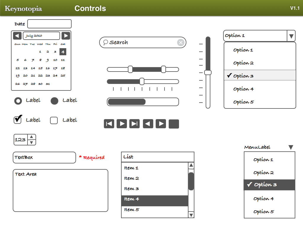 Keynotopia Wireframing Set: Free Wireframing Templates for Apple Keynote — Smashing Magazine