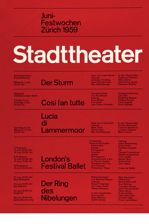 Swiss poster