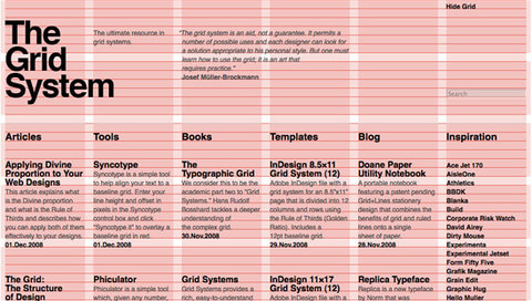 swiss design grid system