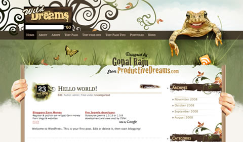 Free Wordpress themes