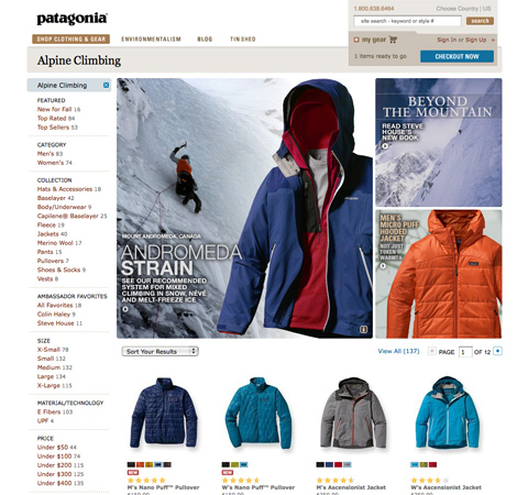 ecommerce screenshot