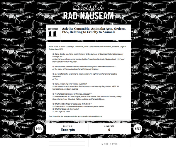 Rad Nauseam