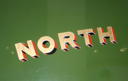 Detail of London and North-Eastern Railway tender.
