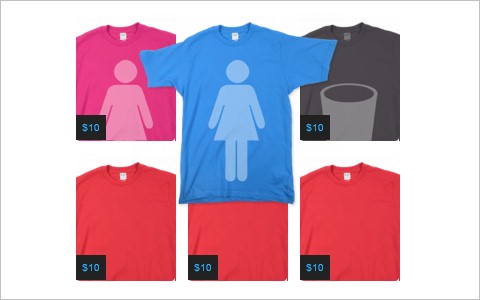How to Make a Threadless Style T-Shirt Gallery