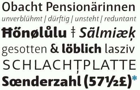 Professional Typefaces - Type & Graphics by Henning Skibbe
