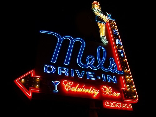 Vintage Signage - Mel’s Drive In