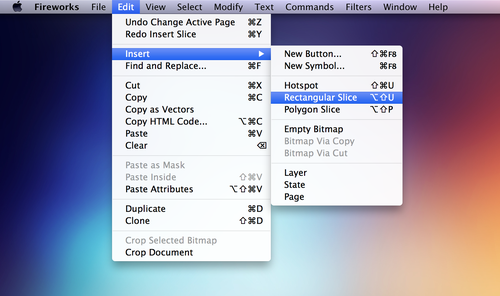 Create rectangular slices.