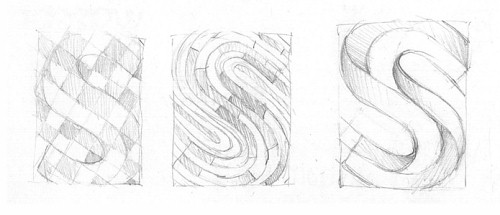 My sketches for the cover design