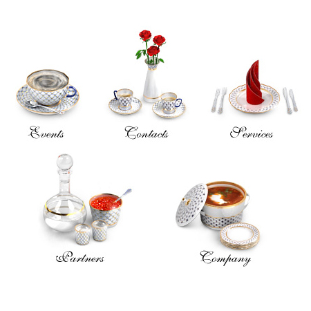 Imperial Porcelain Icons Set