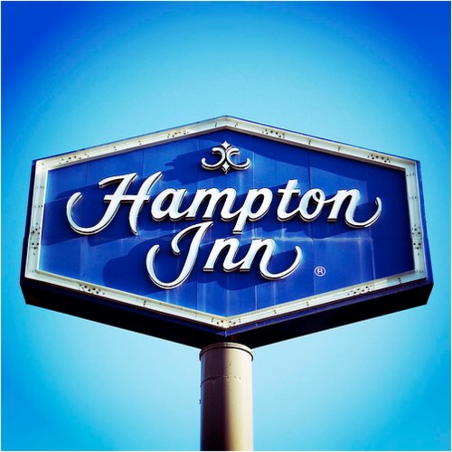Vintage Signage - hampton inn. green bay, wi. 2006