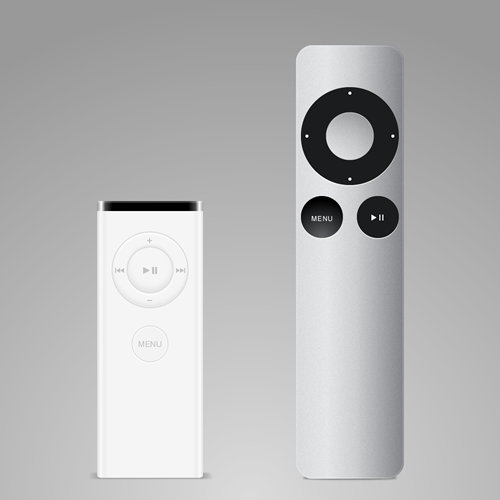 Apple remotes illustration