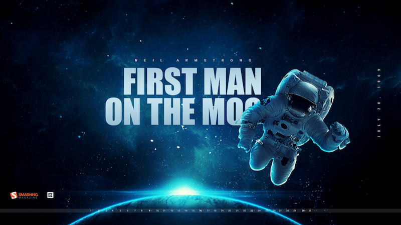 First Man On The Moon