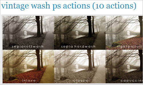 80+ Photoshop Actions for Giving Your Pictures a Vintage Look 