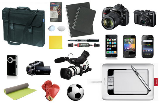 Some useful items needed for the designers cross-training toolkit
