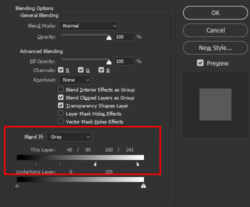 Blending Options: This Layer