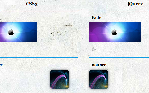 CSS3 animations and their jQuery equivalents